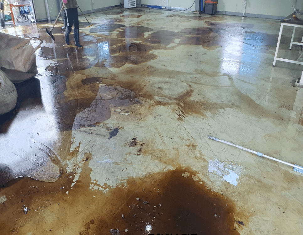 화재 복구 현장 3